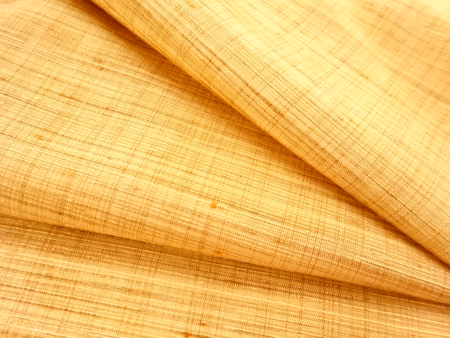  アンティーク　手織り紬着物